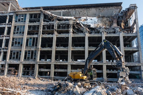 Commercial Building Demolition in Waterloo