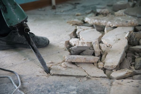 Concrete Porch Removal in Waterloo
