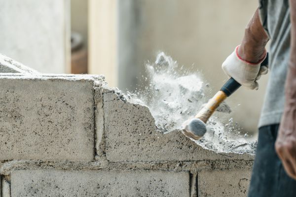 Block Wall Demolition in Waterloo